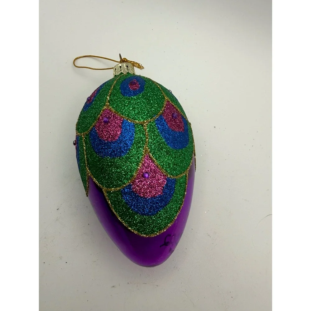 N/A magenta glitter marked